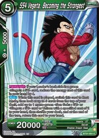 SS4 Vegeta, Becoming the Strongest - Impact Beyond Dimensions - Dragon Ball Super: Masters card