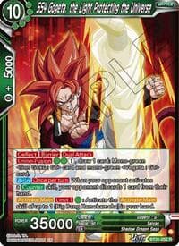 SS4 Gogeta, the Light Protecting the Universe - Impact Beyond Dimensions - Dragon Ball Super: Masters card