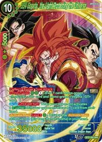 SS4 Gogeta, the Light Protecting the Universe (SPR) - Impact Beyond Dimensions - Dragon Ball Super: Masters card