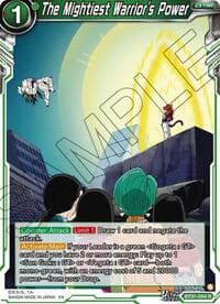The Mightiest Warrior's Power - Impact Beyond Dimensions - Dragon Ball Super: Masters card