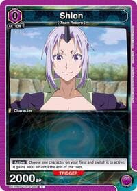 Shion (050) (Box Topper Foil) - UE20BT: That Time I Got Reincarnated as a Slime - Union Arena card