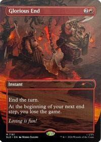Glorious End - Secret Lair Drop Series - Magic: The Gathering card