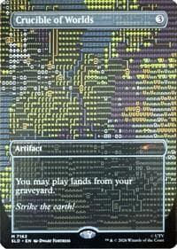 Crucible of Worlds (7162) - Secret Lair Drop Series - Magic: The Gathering card