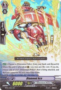 Diamond Ace - BT04: Eclipse of Illusionary Shadows - Cardfight Vanguard card
