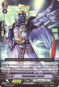 Commander Laurel - BT04: Eclipse of Illusionary Shadows - Cardfight Vanguard card