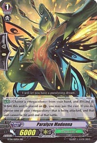 Paralyze Madonna - BT04: Eclipse of Illusionary Shadows - Cardfight Vanguard card