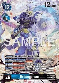 Erlangmon (SP) - Digital World Shambala - Digimon Card Game card