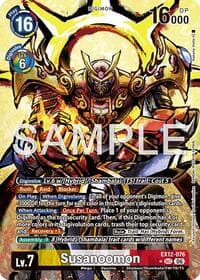 Susanoomon (Alternate Art) - Digital World Shambala - Digimon Card Game card