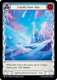 Crackle From Afar (Extended Art) - Omens of the Third Age - Flesh and Blood TCG card