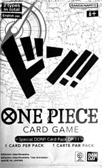 Special DON!! Card Pack DP-11 - The Time of Battle - One Piece Card Game card