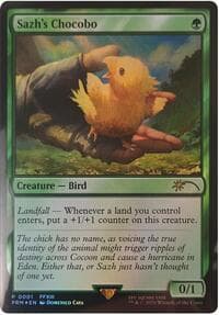 Sazh's Chocobo - Unique and Miscellaneous Promos - Magic: The Gathering card