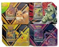 Costco Exclusive 4-Tin Bundle: V Powers Tin [Set of 3] + V Strikers [Tyranitar] - Miscellaneous Cards & Products - Pokemon card