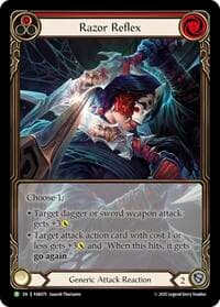 Razor Reflex (Red) - FAB475 - Flesh and Blood: Promo Cards - Flesh and Blood TCG card