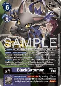 BlackGatomon (Regionals 26-27 Season 2 Participant) - Dual Revolution - Digimon Card Game card