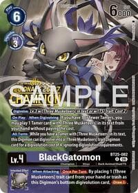 BlackGatomon (Regionals 26-27 Season 2 Champion) - Dual Revolution - Digimon Card Game card