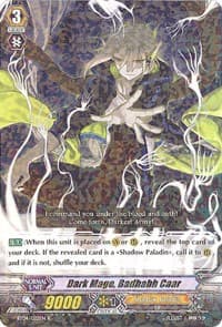 Dark Mage, Badhabh Caar - BT04: Eclipse of Illusionary Shadows - Cardfight Vanguard card
