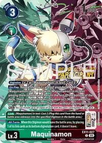 Maquinamon (Regionals 26-27 Season 2 Participant) - Dawn of Liberator - Digimon Card Game card
