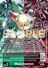 Maquinamon (Regionals 26-27 Season 2 Champion) - Dawn of Liberator - Digimon Card Game card