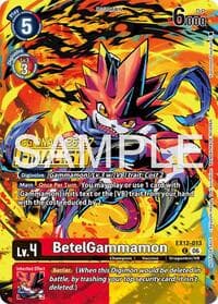 BetelGammamon (Regionals 26-27 Season 2 Finalist) - Digital World Shambala - Digimon Card Game card