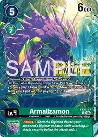 Armalizamon (Regionals 26-27 Season 2 Finalist) - Starter Deck 23: Beatbreak - Digimon Card Game card