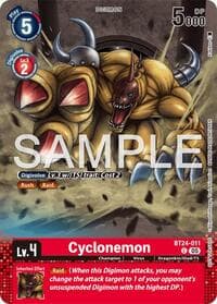 Cyclonemon (Event Pack 10) - Time Stranger - Digimon Card Game card