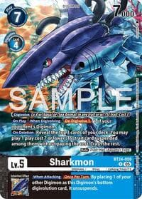 Sharkmon (Event Pack 10) - Time Stranger - Digimon Card Game card