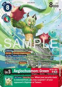 Aegiochusmon: Green (Event Pack 10) - Dual Revolution - Digimon Card Game card