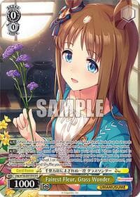 Fairest Fleur, Grass Wonder (OFR) - Umamusume: Pretty Derby - Weiss Schwarz card