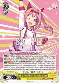 Bestest Prize, Haru Urara - Umamusume: Pretty Derby - Weiss Schwarz card