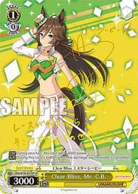 Clear Bliss, Mr. C.B. (SP) - Umamusume: Pretty Derby - Weiss Schwarz card