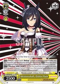 Meisterschaft, Eishin Flash - Umamusume: Pretty Derby - Weiss Schwarz card
