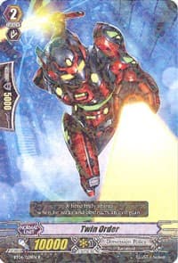 Twin Order - BT04: Eclipse of Illusionary Shadows - Cardfight Vanguard card