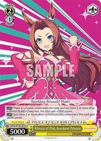 Princess of Pink, Kawakami Princess - Umamusume: Pretty Derby - Weiss Schwarz card