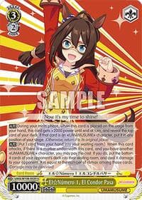 El Nmero 1, El Condor Pasa - Umamusume: Pretty Derby - Weiss Schwarz card