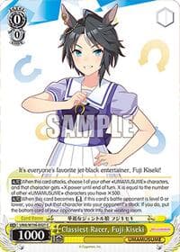 Classiest Racer, Fuji Kiseki - Umamusume: Pretty Derby - Weiss Schwarz card