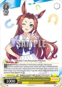 Bold Spitfire, Kawakami Princess - Umamusume: Pretty Derby - Weiss Schwarz card