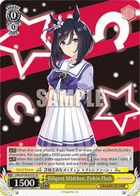 Diligent Mdchen, Eishin Flash (SR) - Umamusume: Pretty Derby - Weiss Schwarz card