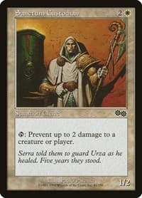 Sanctum Custodian - Urza's Saga - Magic: The Gathering card