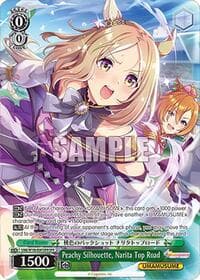 Peachy Silhouette, Narita Top Road (OFR) - Umamusume: Pretty Derby - Weiss Schwarz card