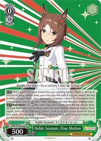 Noble Seamair, Fine Motion - Umamusume: Pretty Derby - Weiss Schwarz card