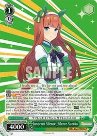 Innocent Silence, Silence Suzuka - Umamusume: Pretty Derby - Weiss Schwarz card