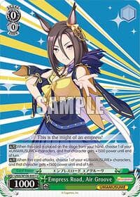 Empress Road, Air Groove - Umamusume: Pretty Derby - Weiss Schwarz card