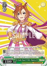 O Sole Suo! T.M. Opera O - Umamusume: Pretty Derby - Weiss Schwarz card
