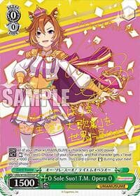 O Sole Suo! T.M. Opera O (SP) - Umamusume: Pretty Derby - Weiss Schwarz card