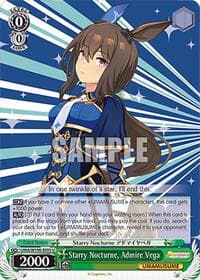 Starry Nocturne, Admire Vega - Umamusume: Pretty Derby - Weiss Schwarz card