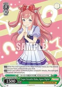 Super Versatile Otaku, Agnes Digital (SR) - Umamusume: Pretty Derby - Weiss Schwarz card