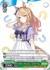 Golden Beauty, Gold City - Umamusume: Pretty Derby - Weiss Schwarz card