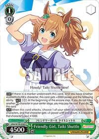 Friendly Girl, Taiki Shuttle - Umamusume: Pretty Derby - Weiss Schwarz card