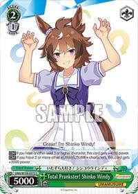 Total Prankster! Shinko Windy - Umamusume: Pretty Derby - Weiss Schwarz card