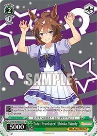 Total Prankster! Shinko Windy (SR) - Umamusume: Pretty Derby - Weiss Schwarz card